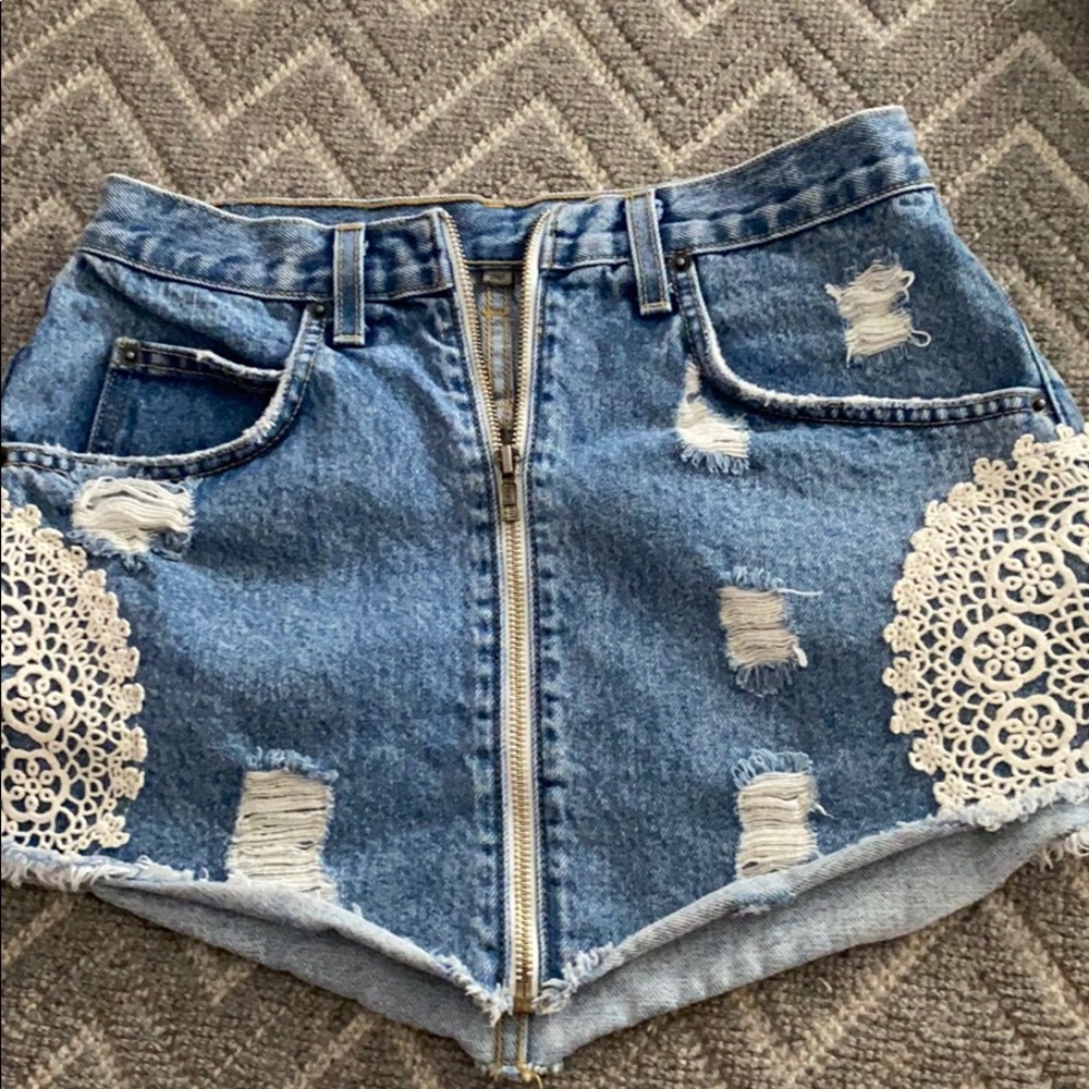 Jean Skirt